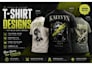 create modern custom t shirt designs for clothing brands